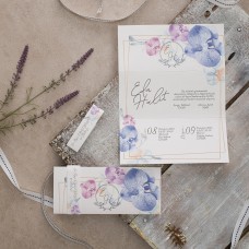 Katlamalı Çiçek Detaylı Davetiye