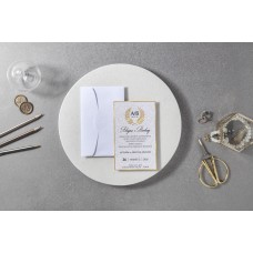 Zarflı Ekonomik Gold Davetiye