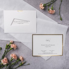 Pencereli Sade Davetiye