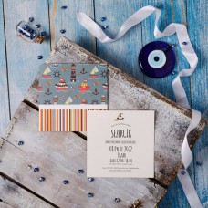 Deniz Temalı Sünnet Davetiyesi Deniz Temalı Sünnet Davetiyesi